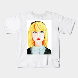 Bus Stop French Girl Kids T-Shirt